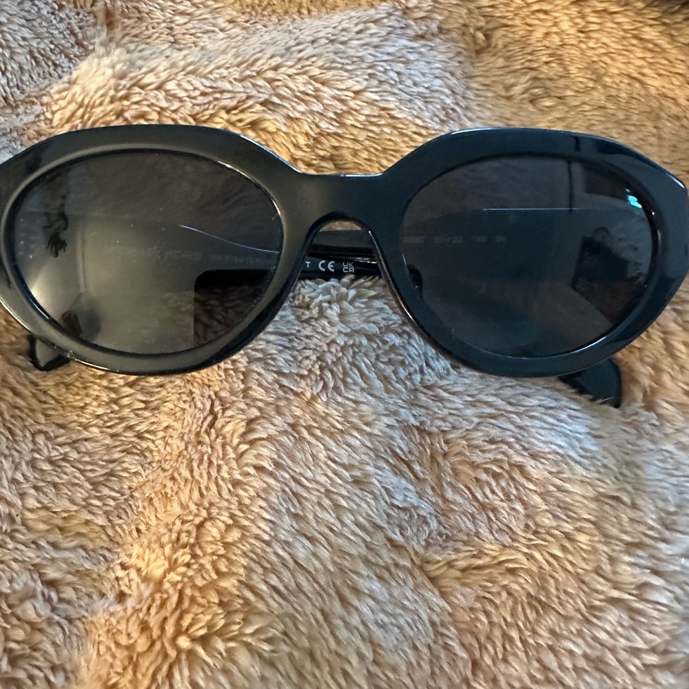 Black Oval Sunglasses